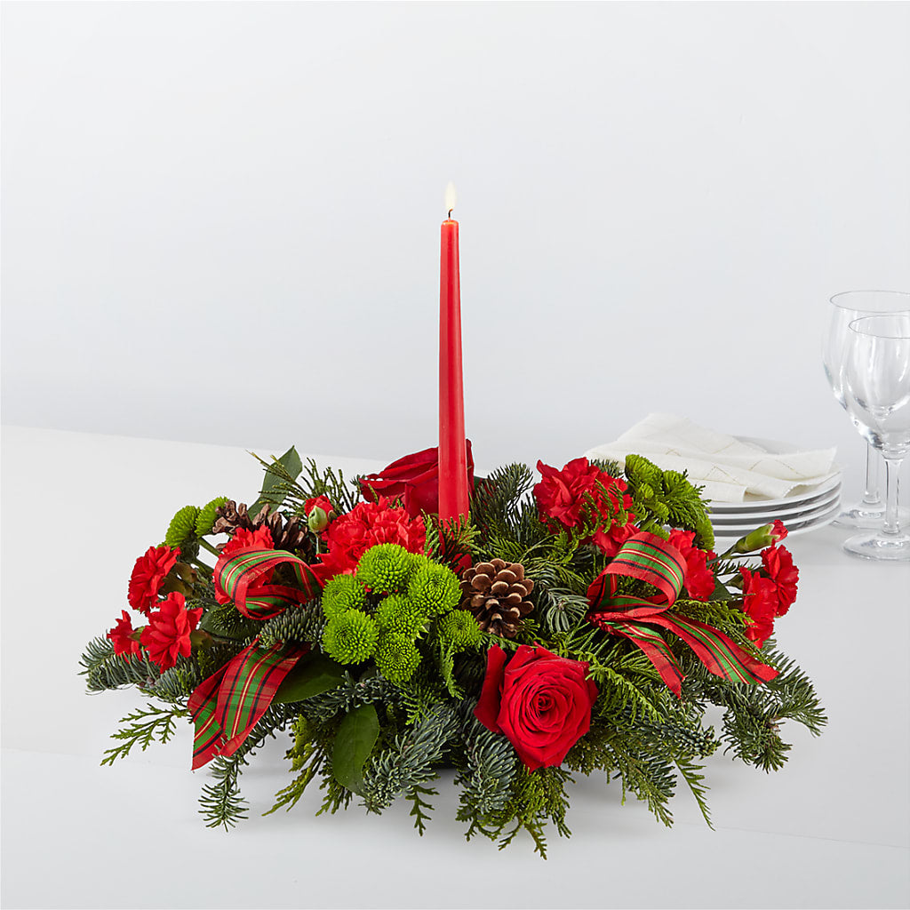 By the Candlelight Centerpiece – Greater Wichita Flower Shop, Wichita KS