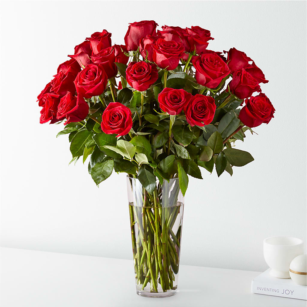 Long Stem Red Rose Bouquet – Greater Wichita Flower Shop, Wichita KS