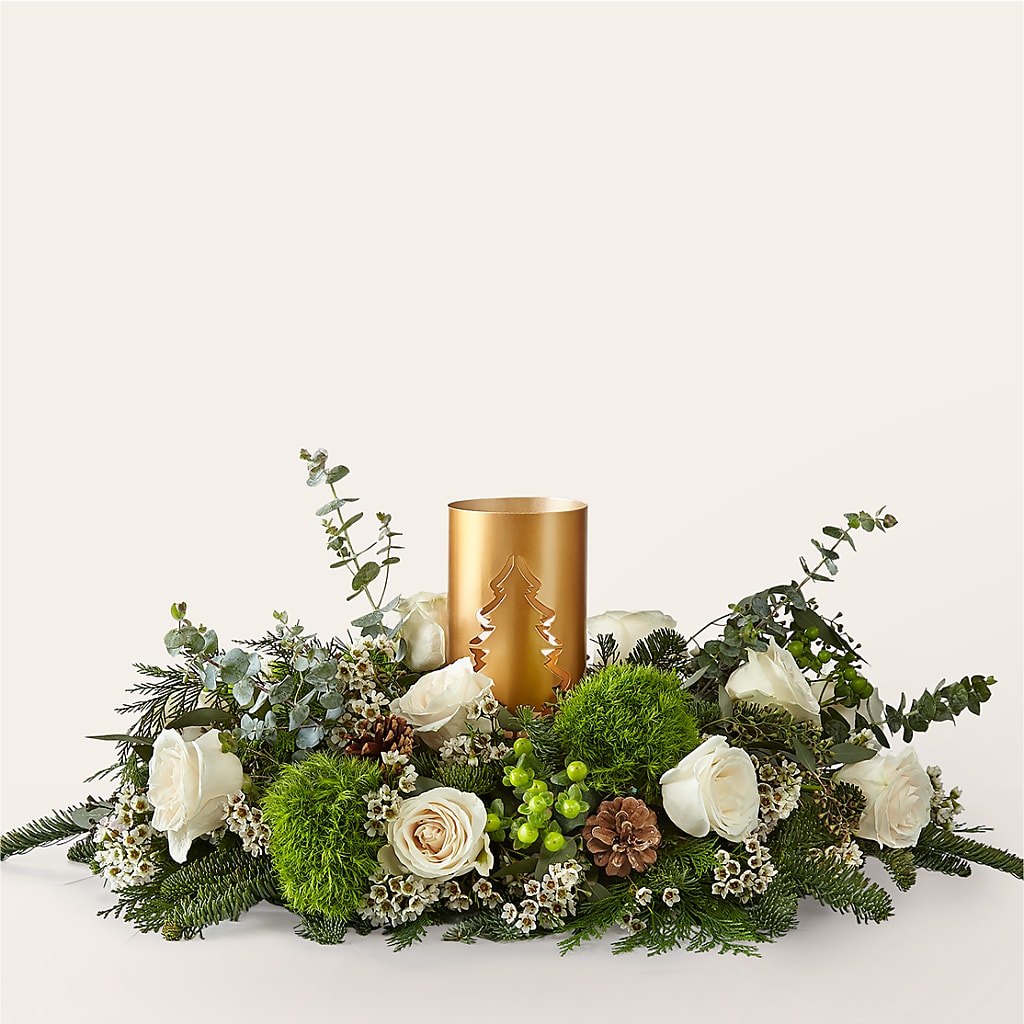 Chestnuts Roasting Centerpiece – Greater Wichita Flower Shop, Wichita KS