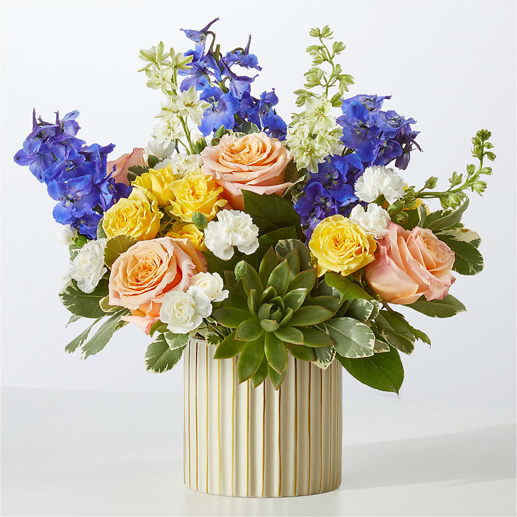 Cobalt Reverie Bouquet – Greater Wichita Flower Shop, Wichita KS