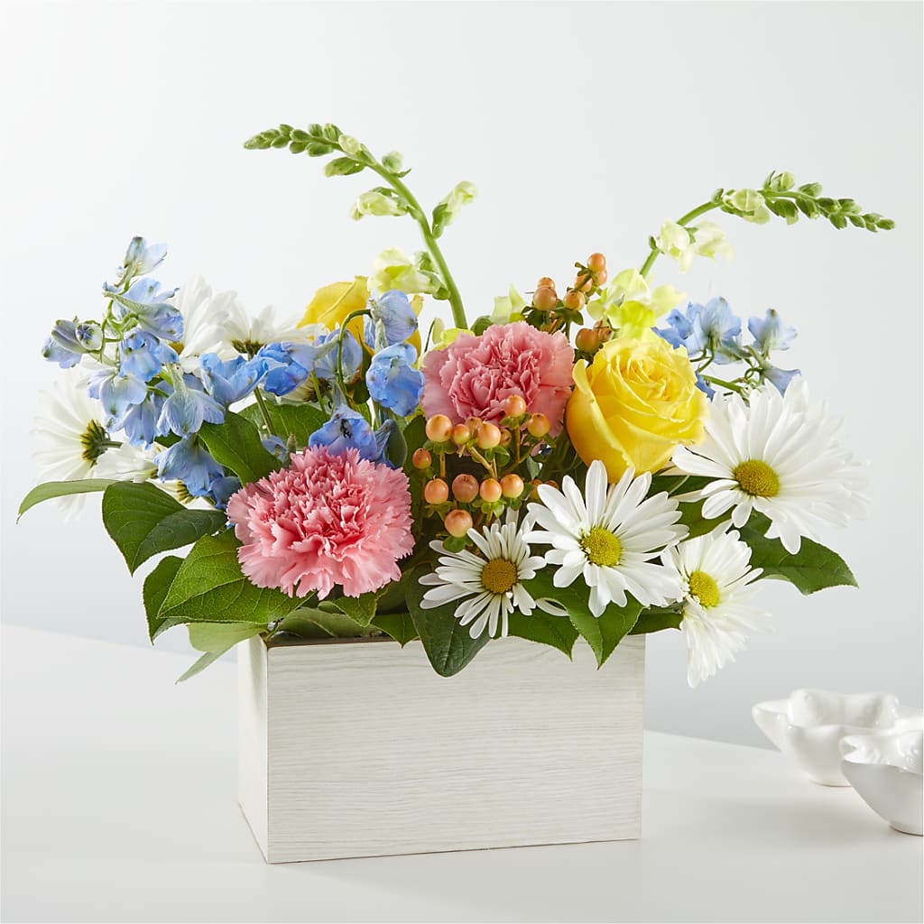 Sun Salutation Box Bouquet – Greater Wichita Flower Shop, Wichita KS