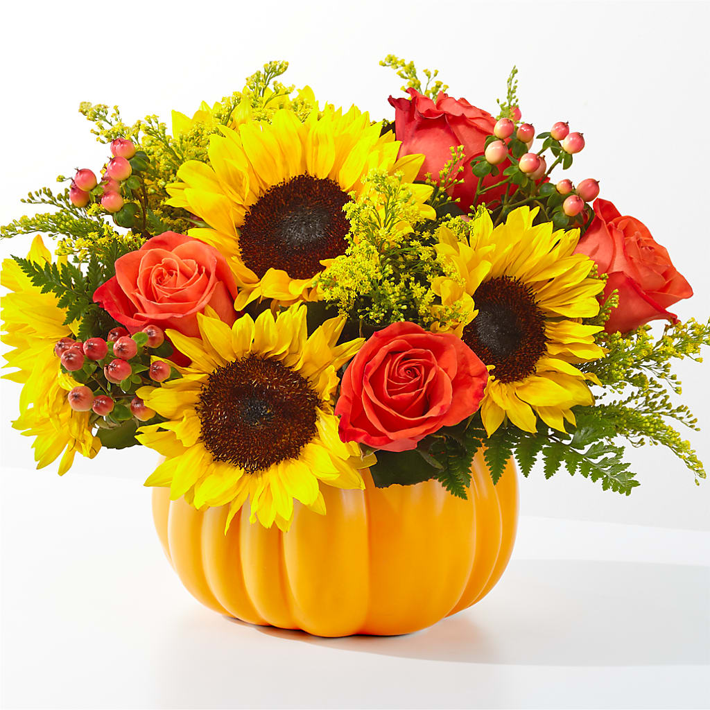 Pick of the Patch Pumpkin Bouquet – Greater Wichita Flower Shop, Wichita KS