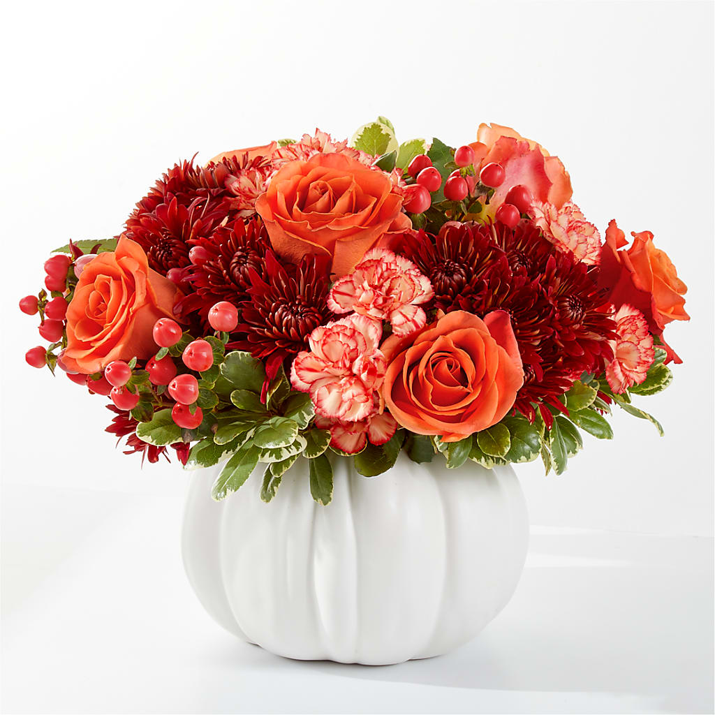 Autumn Air Pumpkin Bouquet – Greater Wichita Flower Shop, Wichita KS