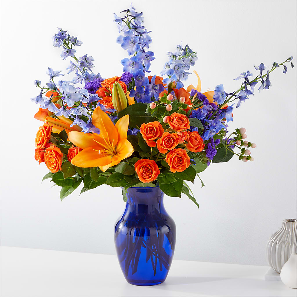 Radiant Citrus Bouquet – Greater Wichita Flower Shop, Wichita KS