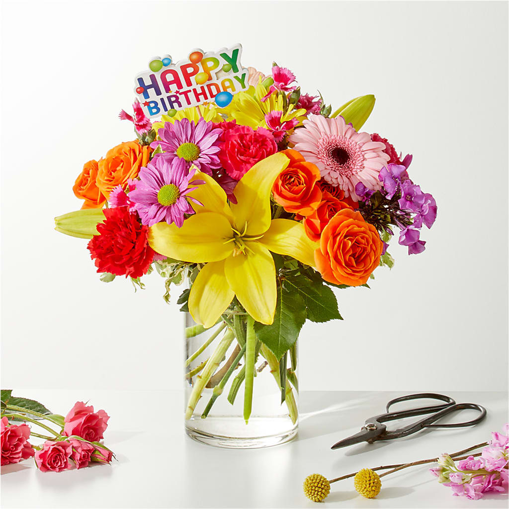 Cue the Confetti - A Florist Original – Greater Wichita Flower Shop, Wichita KS