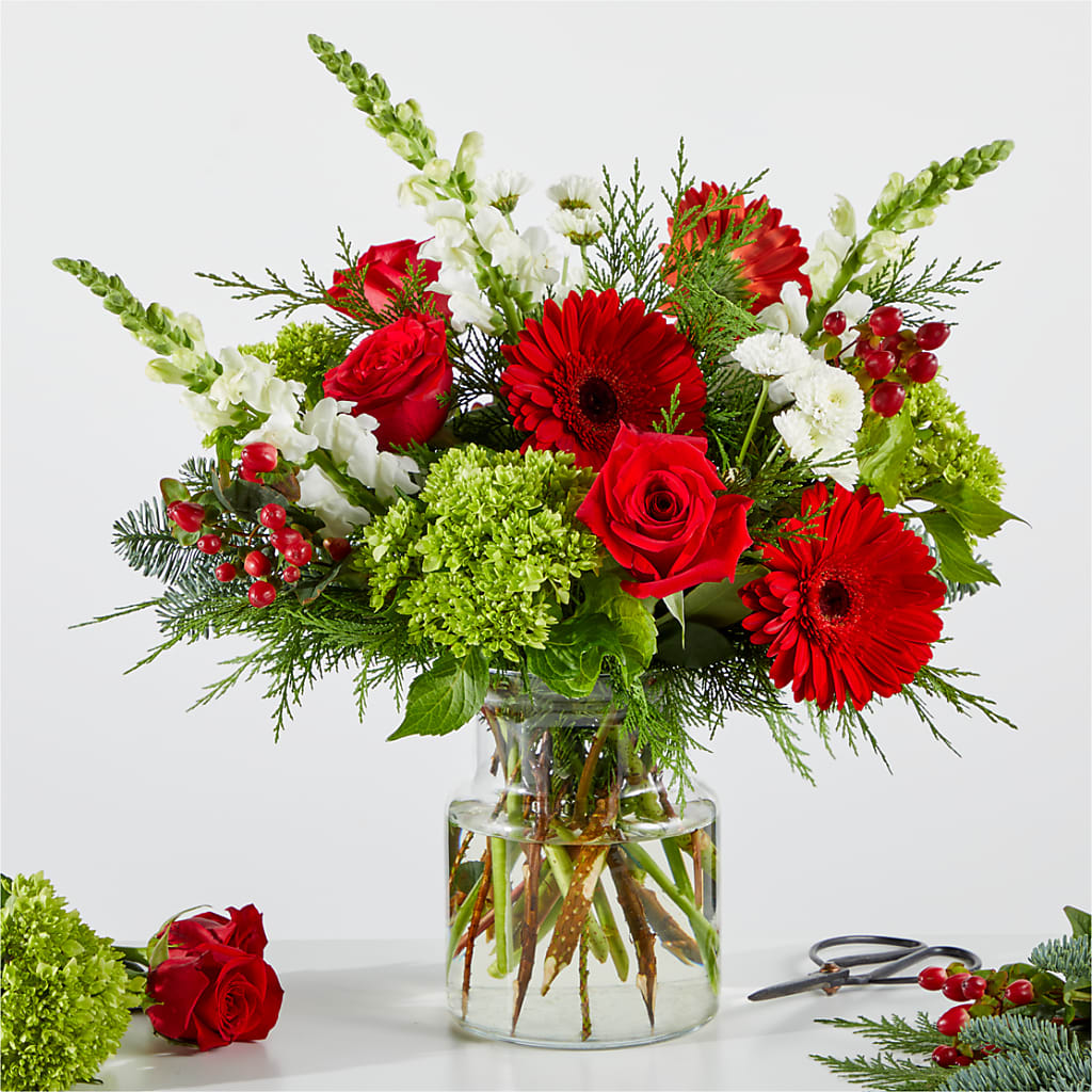 Merry Moment Bouquet – A Florist Original – Greater Wichita Flower Shop, Wichita KS
