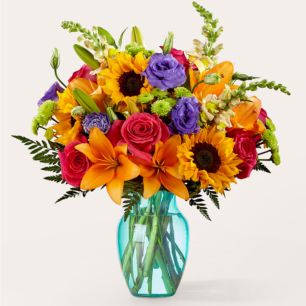 Double Rainbow Bouquet – Greater Wichita Flower Shop, Wichita KS