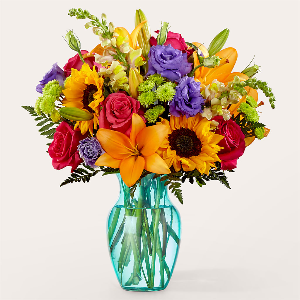 Double Rainbow Bouquet – Greater Wichita Flower Shop, Wichita KS