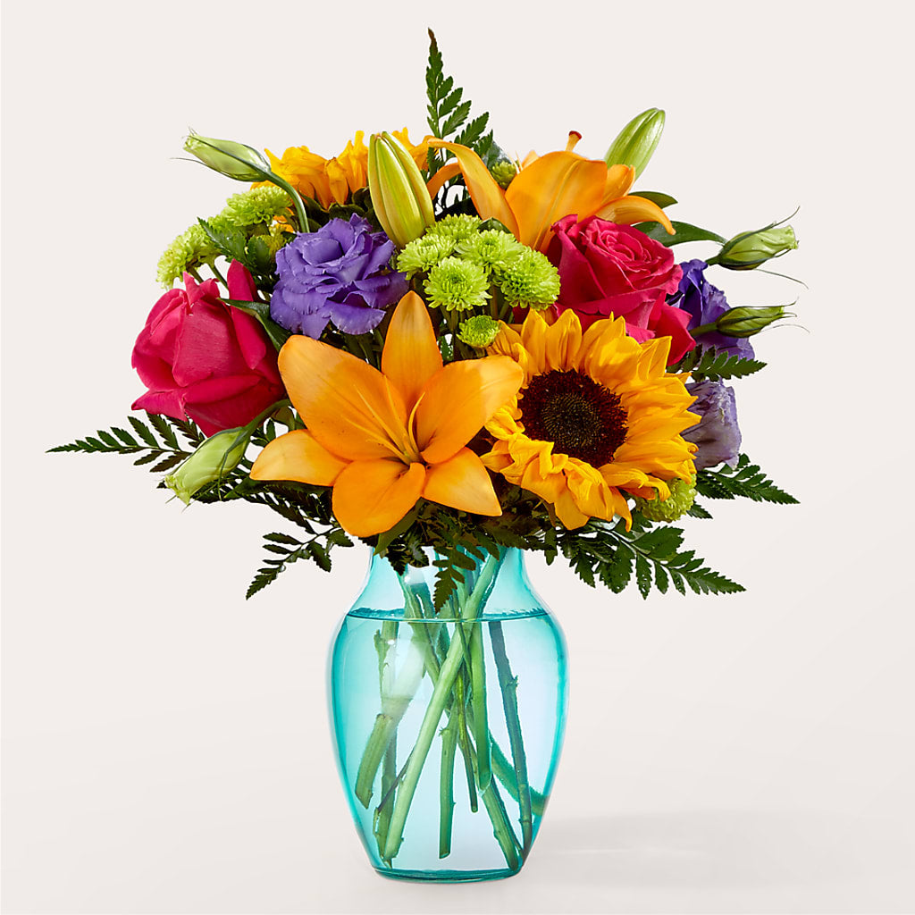 Double Rainbow Bouquet – Greater Wichita Flower Shop, Wichita KS