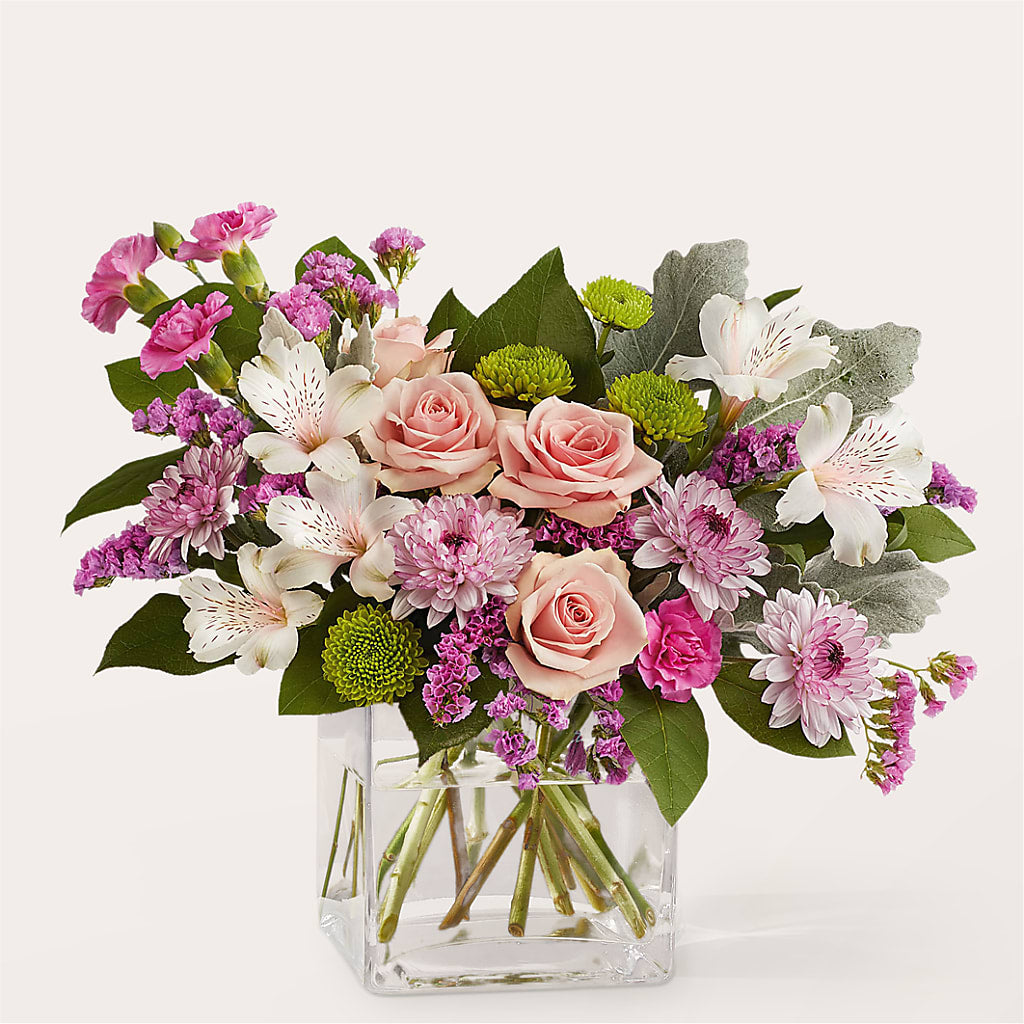 Pink Suede Bouquet – Greater Wichita Flower Shop, Wichita KS