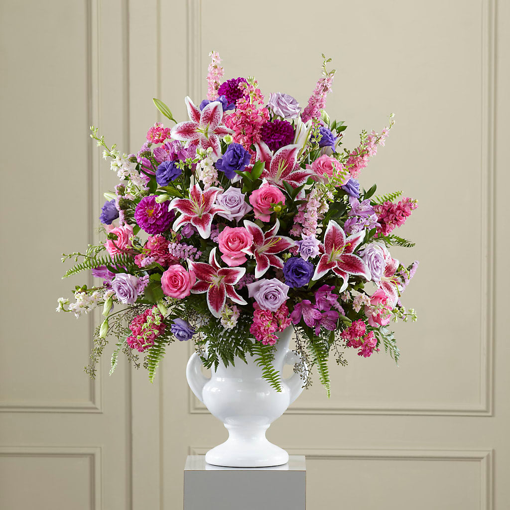 Peaceful Tribute Arrangement – Greater Wichita Flower Shop, Wichita KS