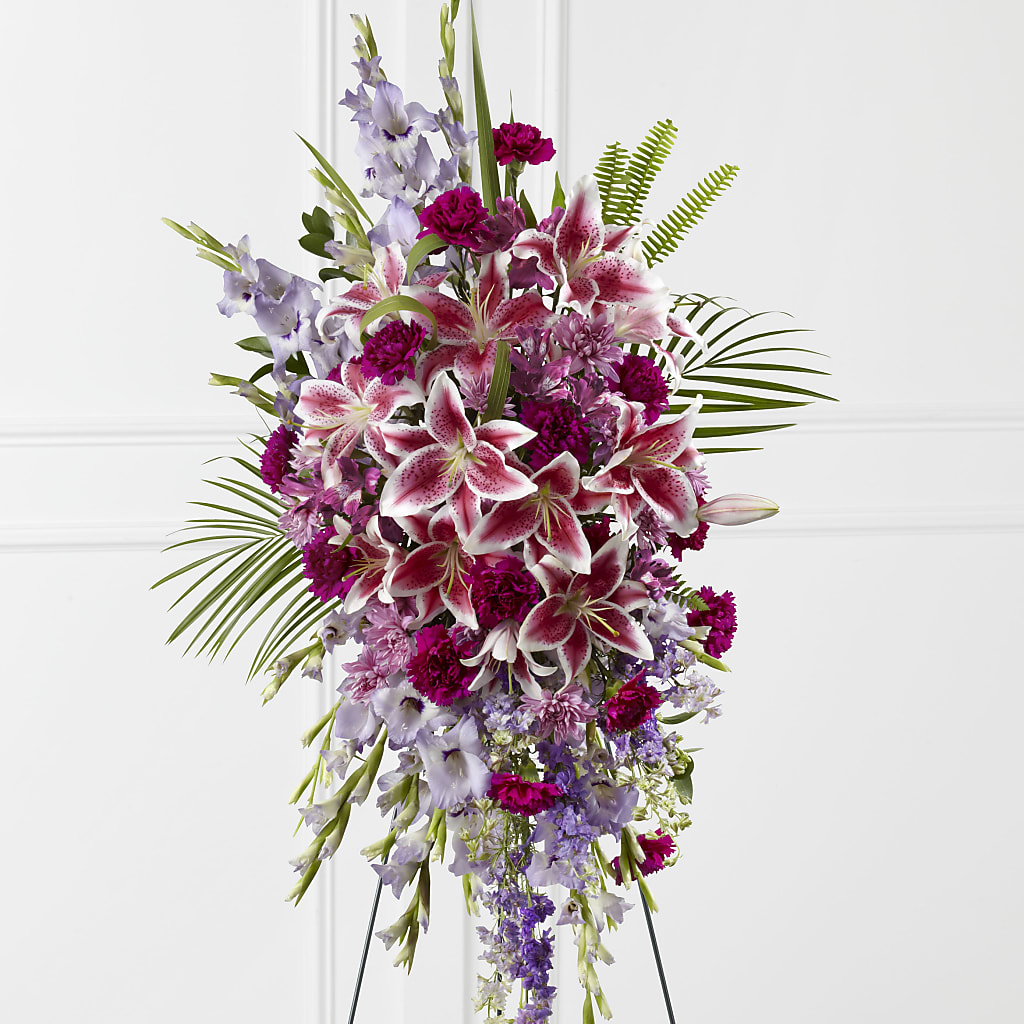 Tender Touch Standing Spray – Greater Wichita Flower Shop, Wichita KS