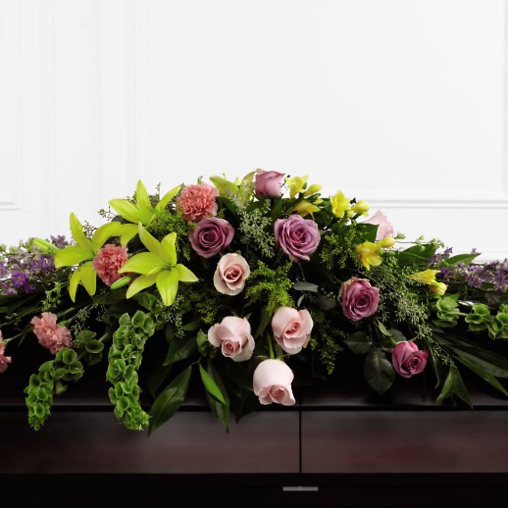 Forever Beloved Casket Spray – Greater Wichita Flower Shop, Wichita KS