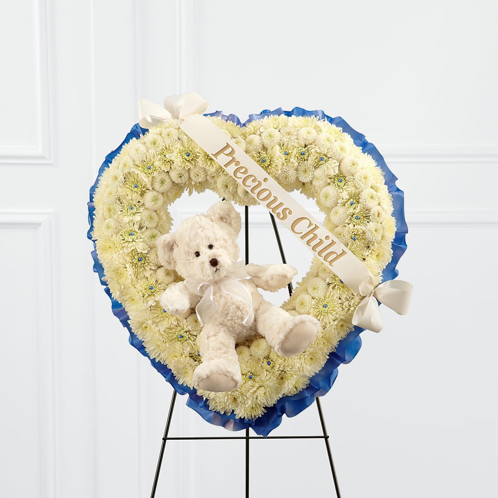 Precious Child Standing Heart – Greater Wichita Flower Shop, Wichita KS