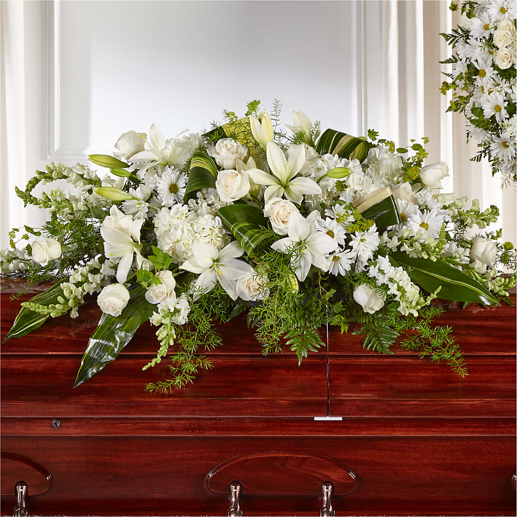 Abundance Casket Spray – Greater Wichita Flower Shop, Wichita KS