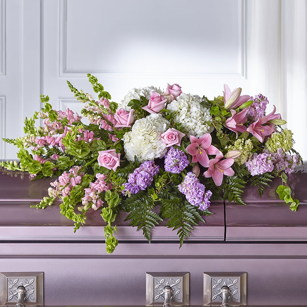 Life's Gratitude Casket Spray – Greater Wichita Flower Shop, Wichita KS