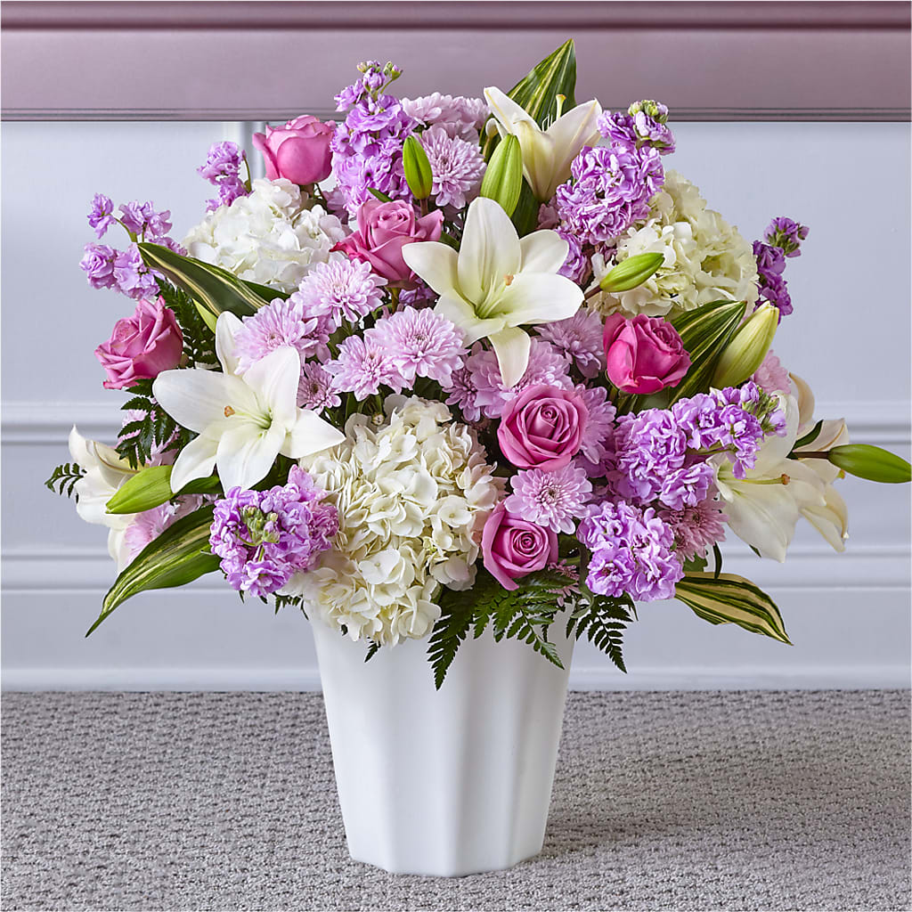 Heaven Sent Floor Basket – Greater Wichita Flower Shop, Wichita KS