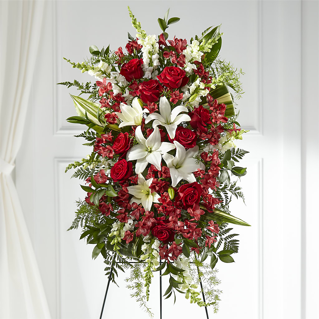 Everlasting Memory Standing Spray – Greater Wichita Flower Shop, Wichita KS