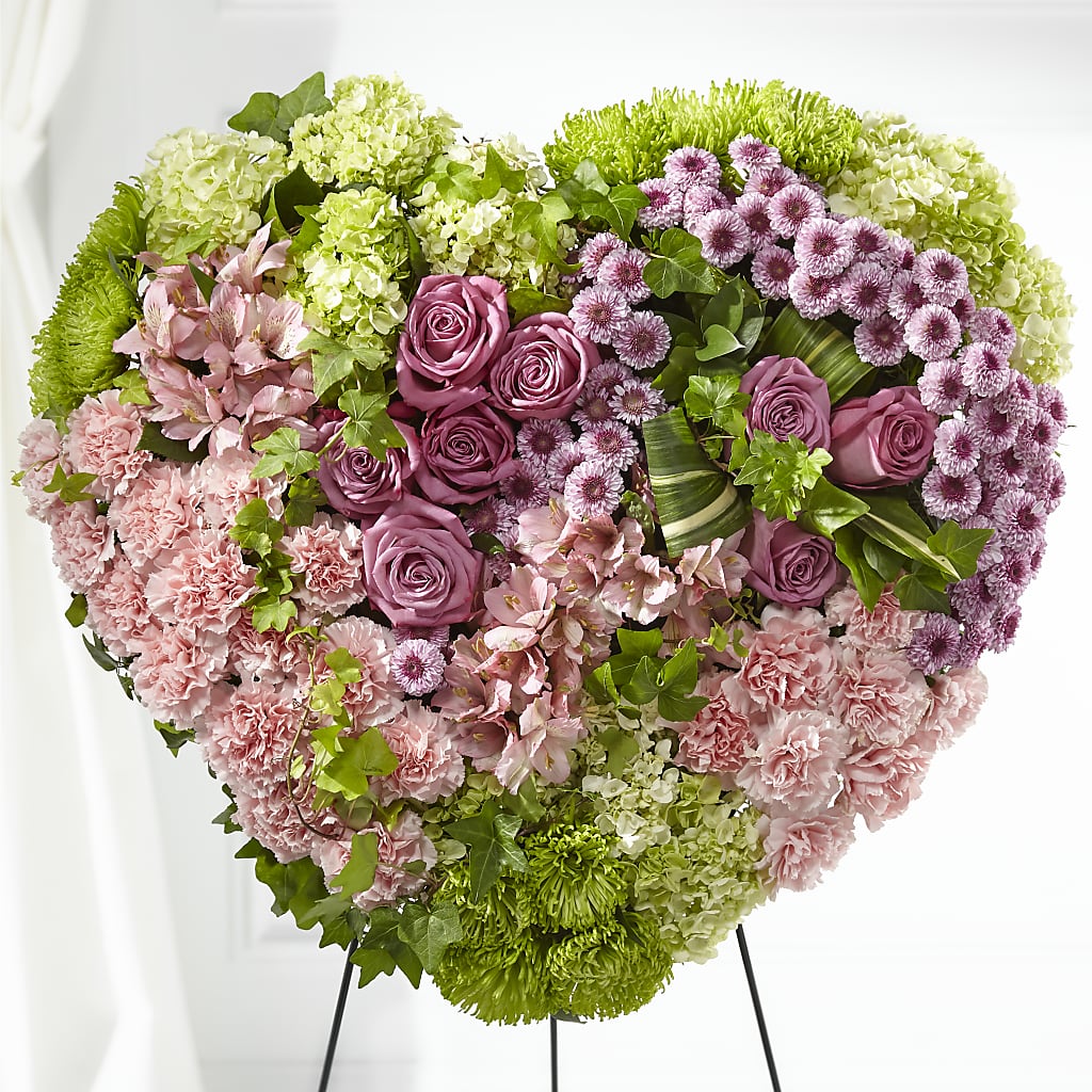 Heartwarming Standing Heart – Greater Wichita Flower Shop, Wichita KS