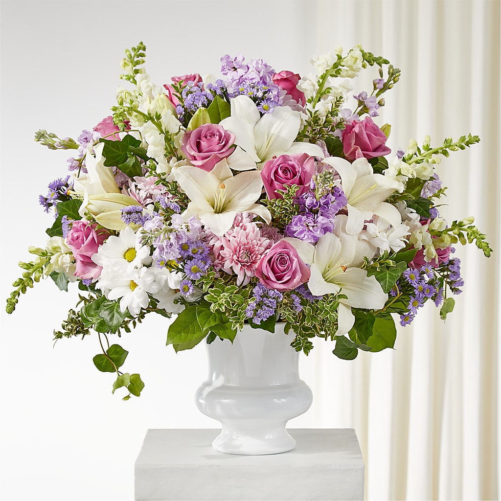 Remarkable Life Urn Arrangement – Greater Wichita Flower Shop, Wichita KS
