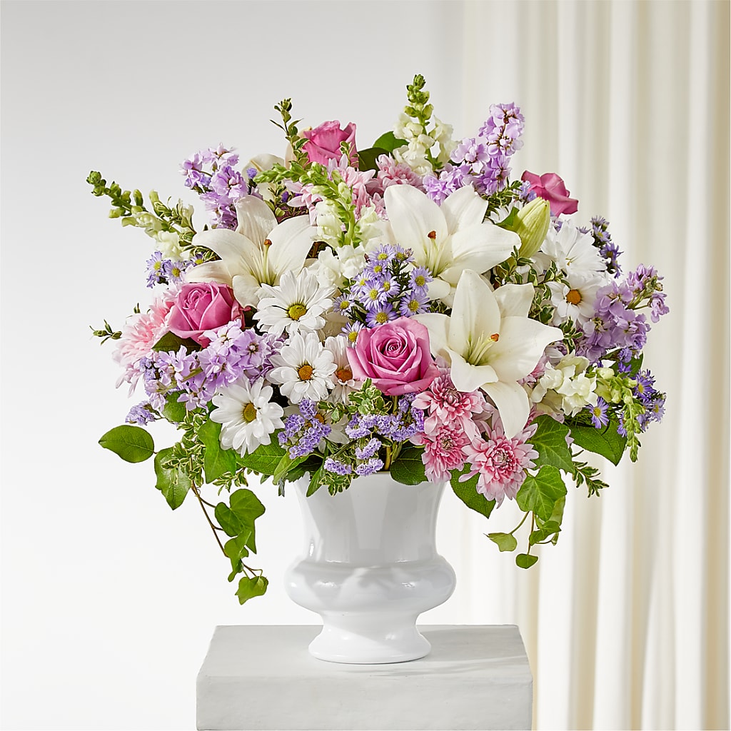 Remarkable Life Urn Arrangement – Greater Wichita Flower Shop, Wichita KS