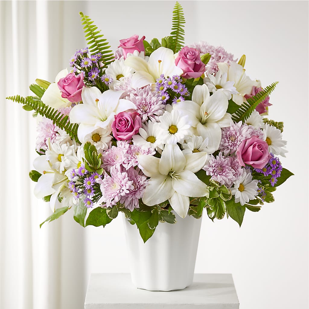 Warmest Thoughts Tabletop Basket – Greater Wichita Flower Shop, Wichita KS