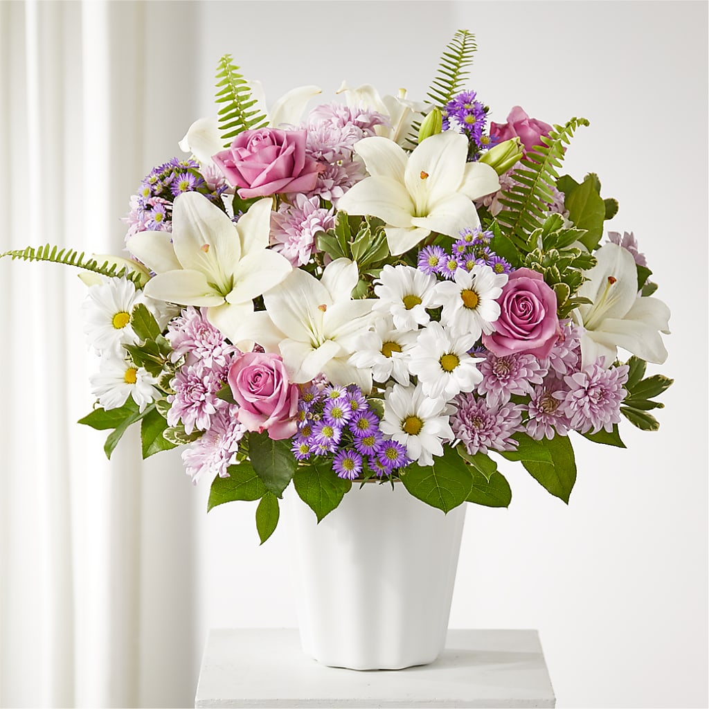 Warmest Thoughts Tabletop Basket – Greater Wichita Flower Shop, Wichita KS