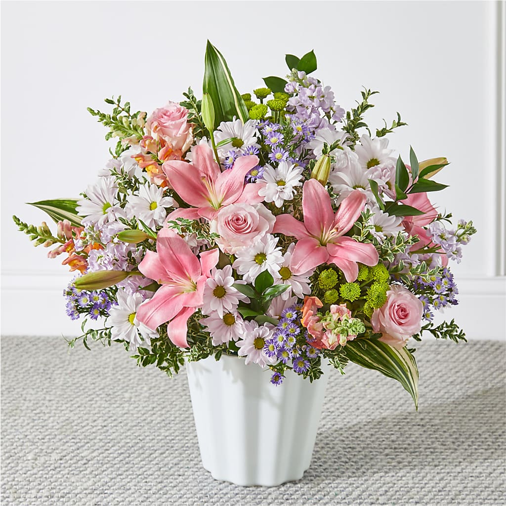 Abundant Compassion Floor Basket – Greater Wichita Flower Shop, Wichita KS