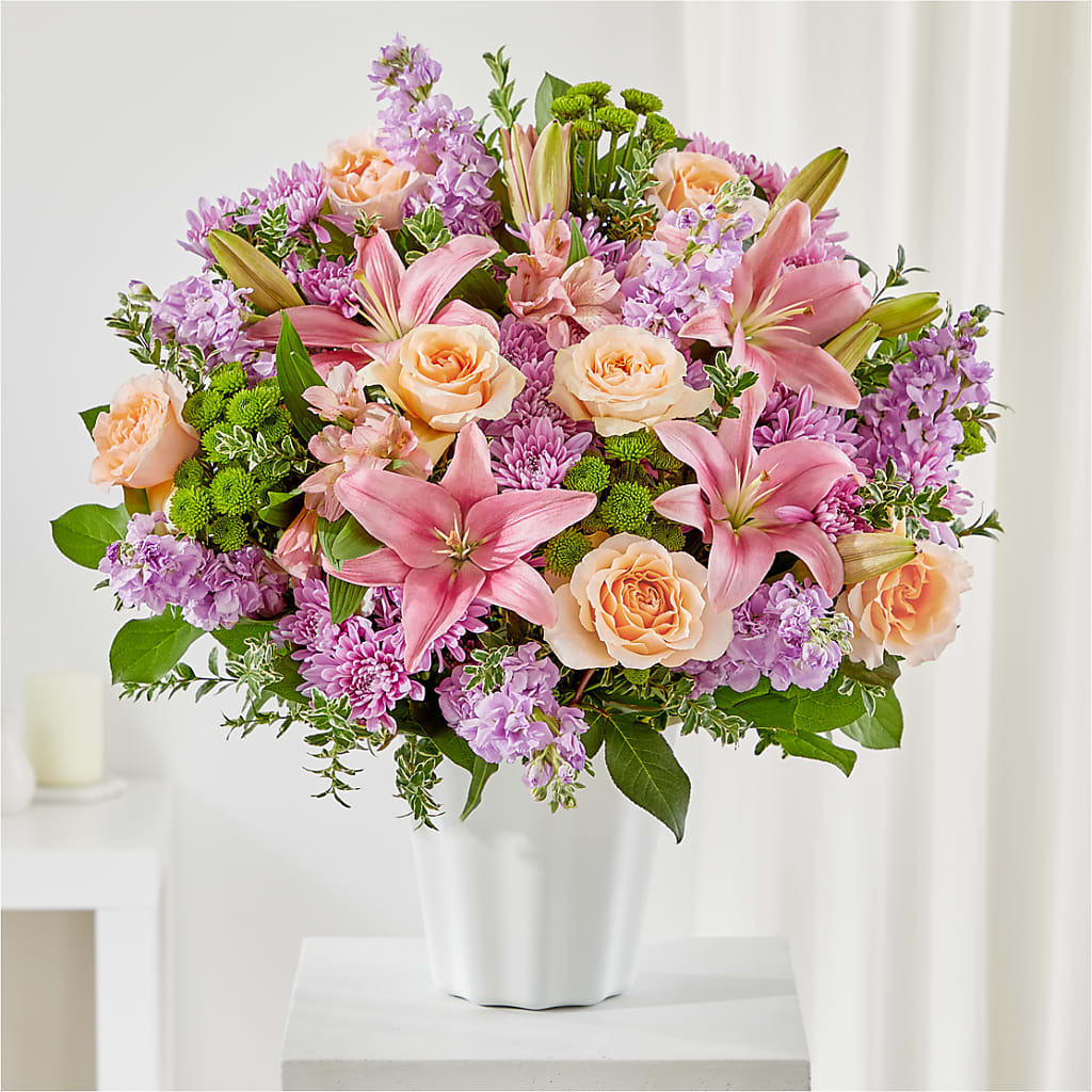 Supportive Embrace Tabletop Basket – Greater Wichita Flower Shop, Wichita KS