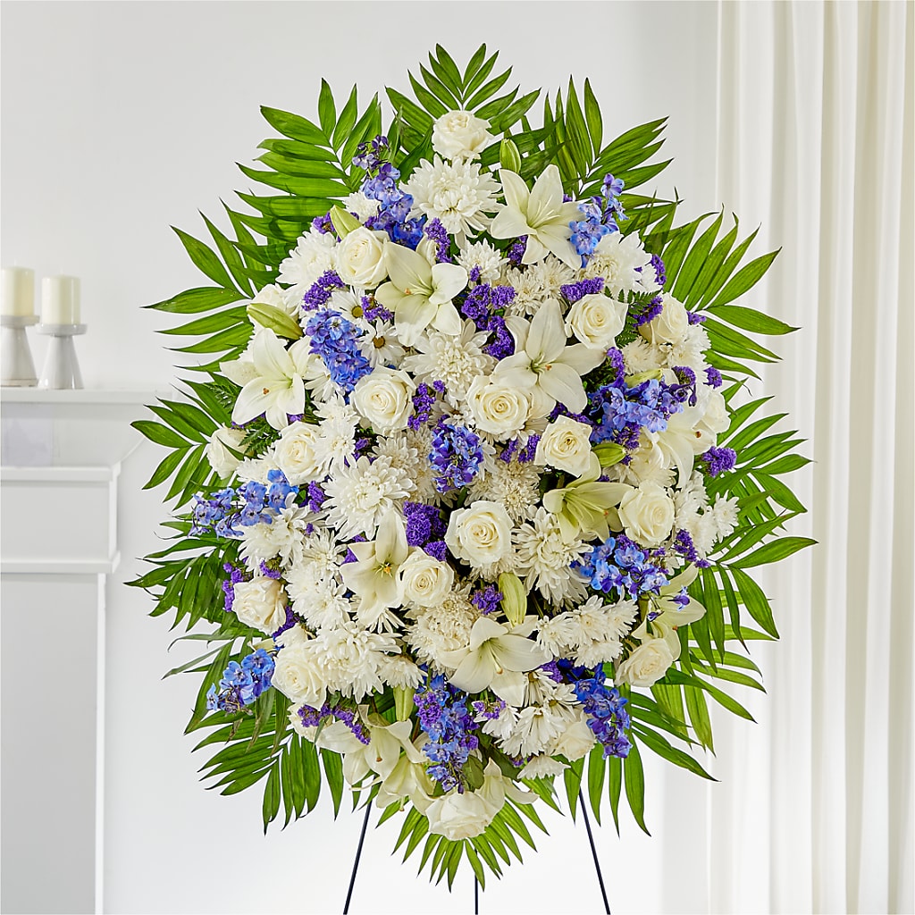 At Rest Standing Spray – Greater Wichita Flower Shop, Wichita KS