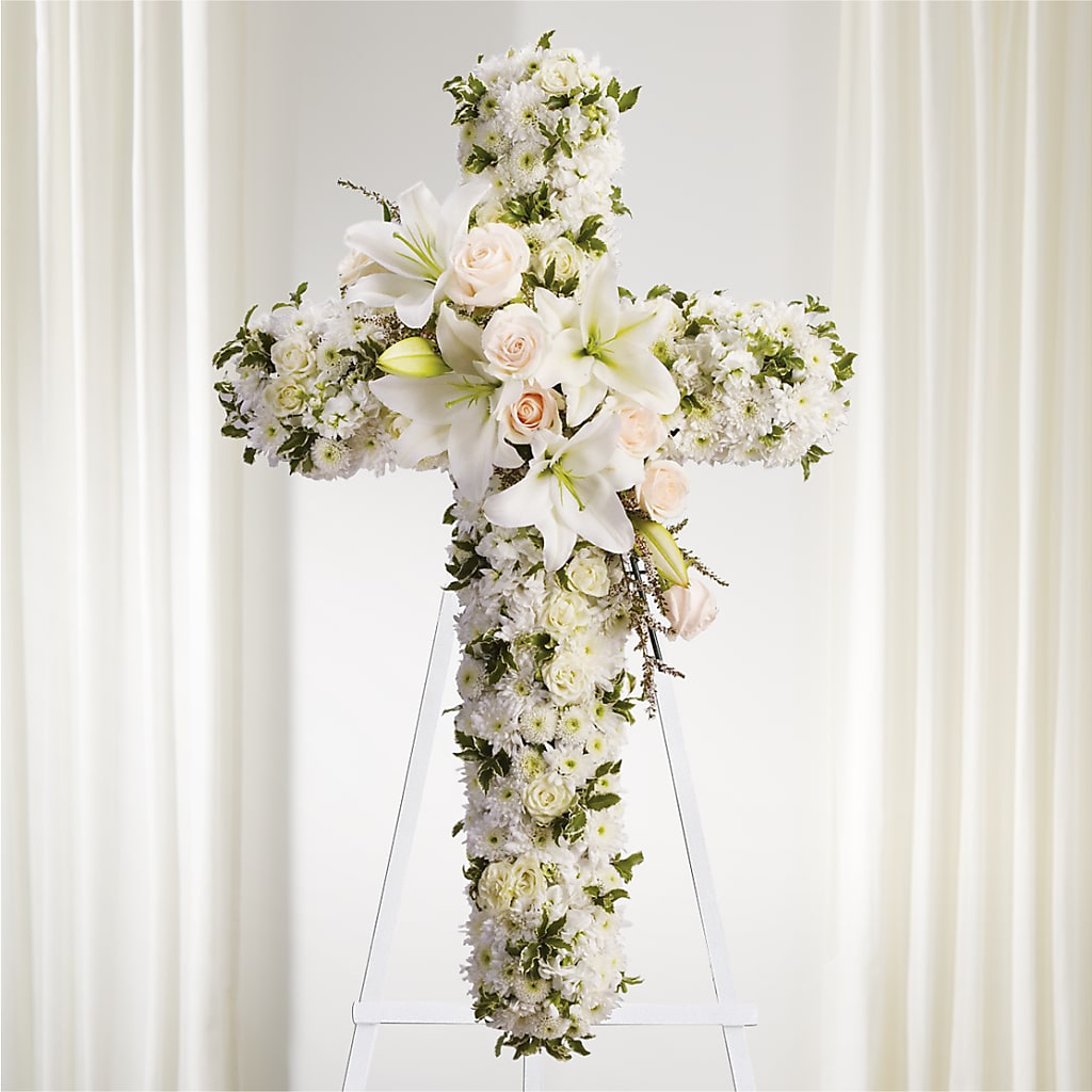 Spiritual Guidance Standing Spray – Greater Wichita Flower Shop, Wichita KS