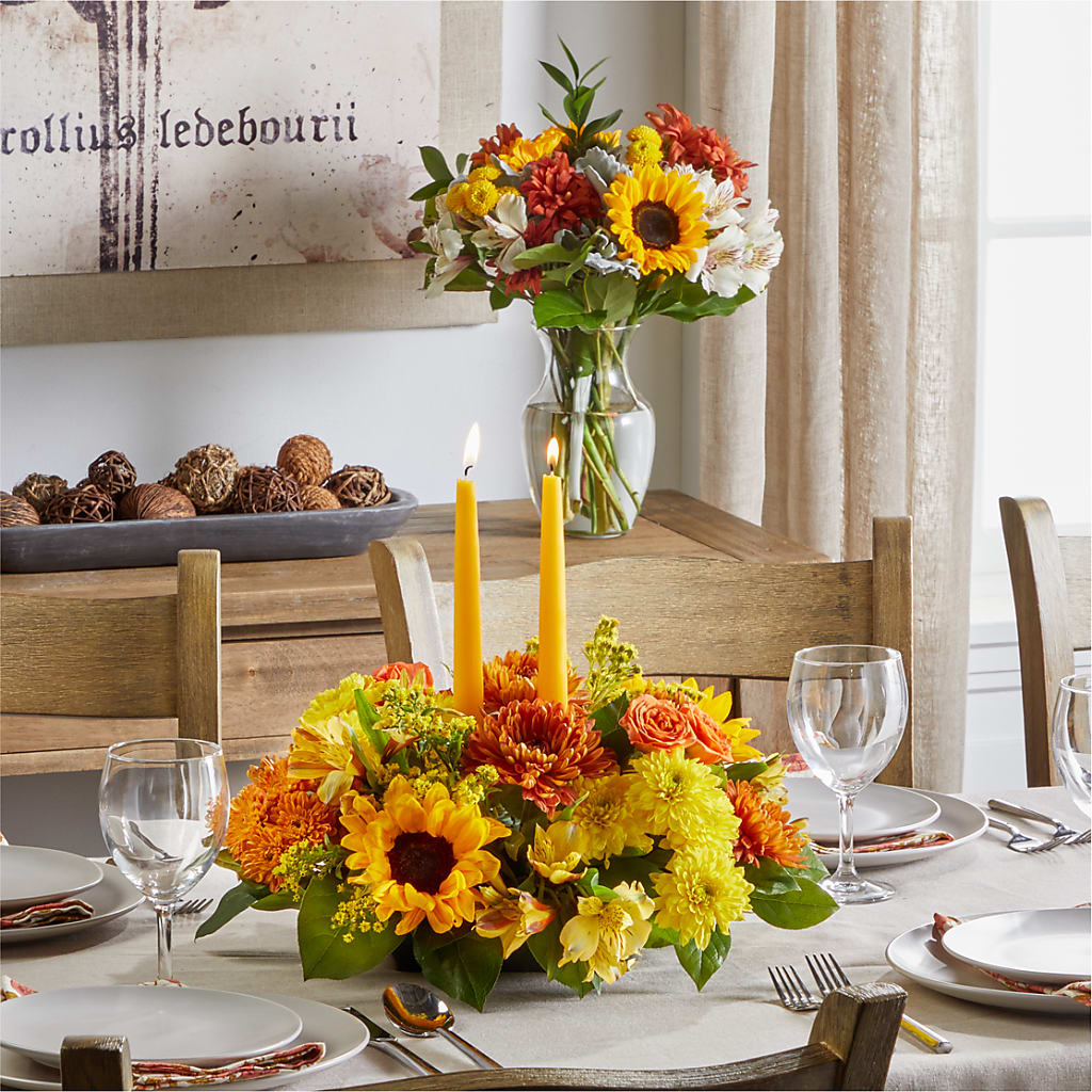 Golden Gathering Bundle – Greater Wichita Flower Shop, Wichita KS