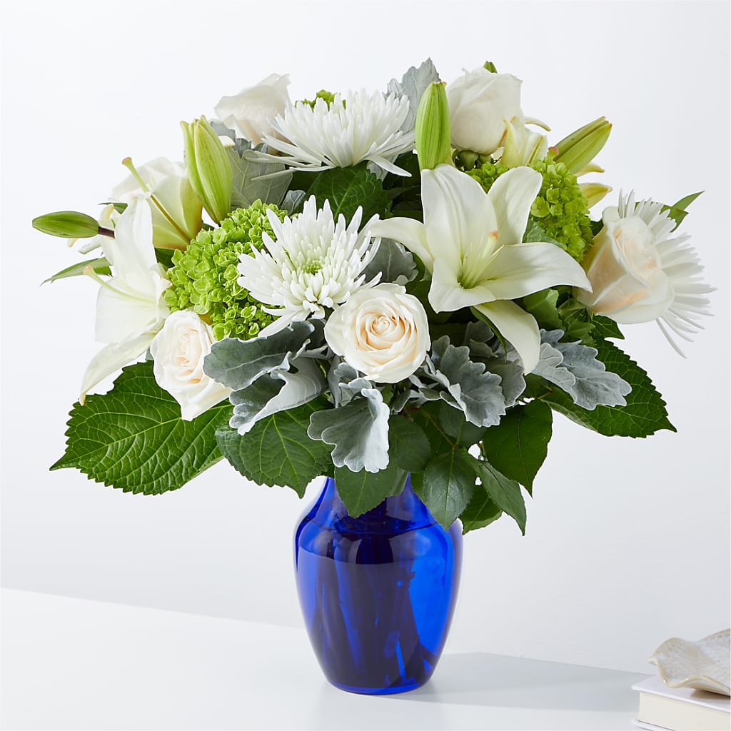 Snowy Dreams Bouquet – Greater Wichita Flower Shop, Wichita KS