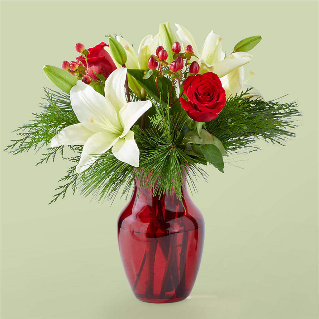 Evergreen Delight Bouquet – Greater Wichita Flower Shop, Wichita KS