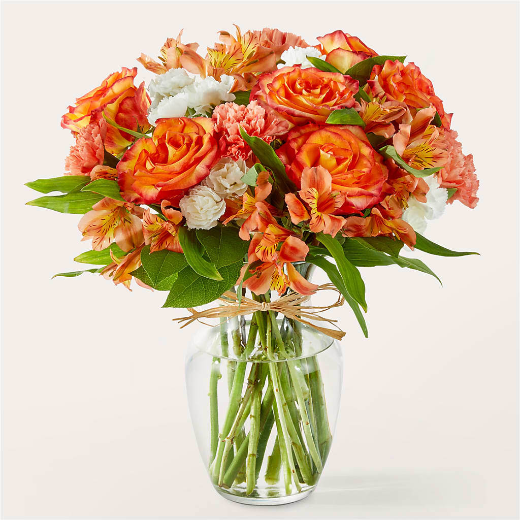 Apricot Glow Bouquet – Greater Wichita Flower Shop, Wichita KS