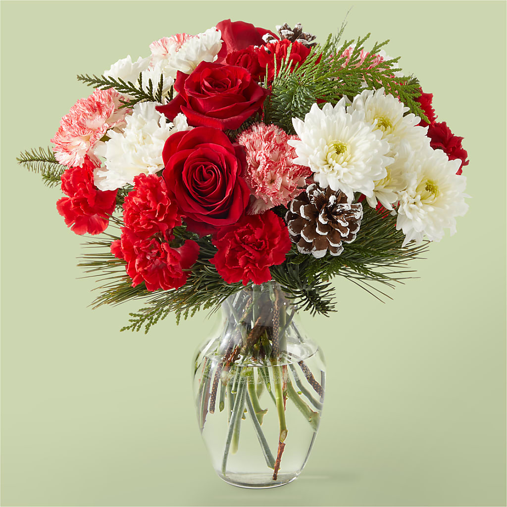 Candy Cane Lane Bouquet – Greater Wichita Flower Shop, Wichita KS