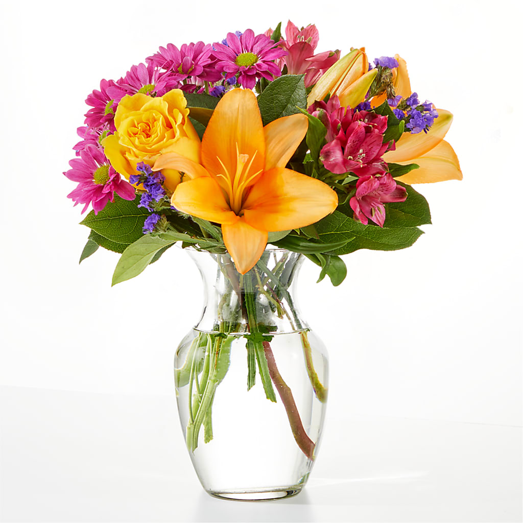 Colorful Visions Bouquet – Greater Wichita Flower Shop, Wichita KS