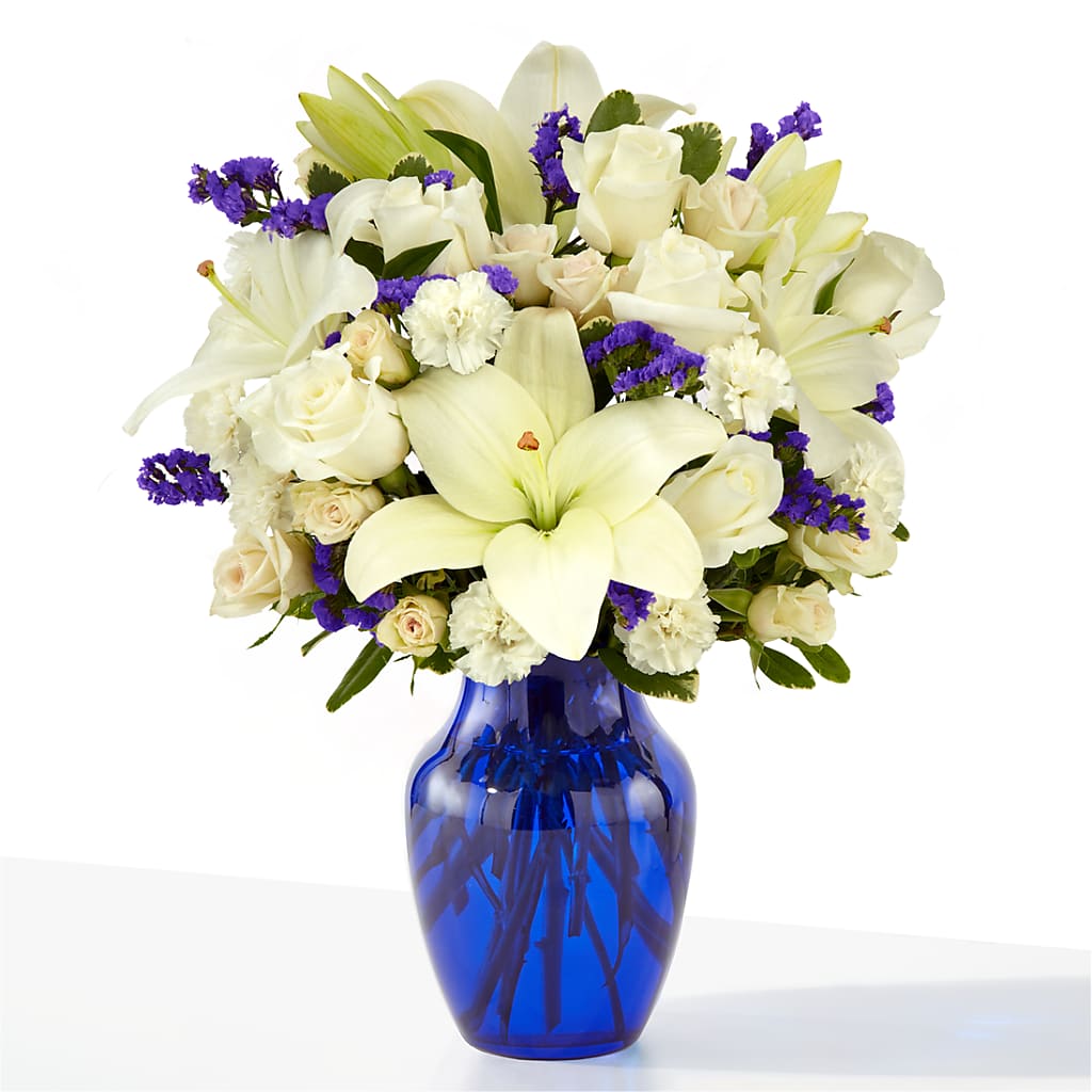 Sapphire Rush Bouquet – Greater Wichita Flower Shop, Wichita KS