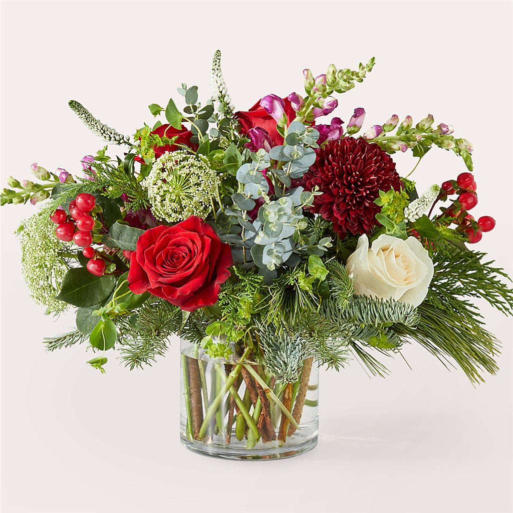 Cranberry Fizz Bouquet – Greater Wichita Flower Shop, Wichita KS