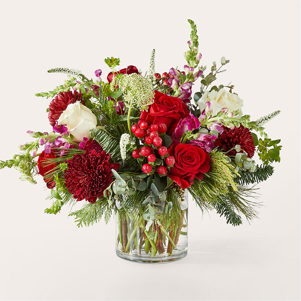 Cranberry Fizz Bouquet – Greater Wichita Flower Shop, Wichita KS