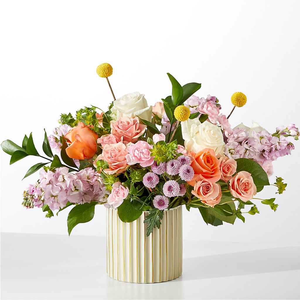 French Market Bouquet with Ivory Vase – Greater Wichita Flower Shop, Wichita KS