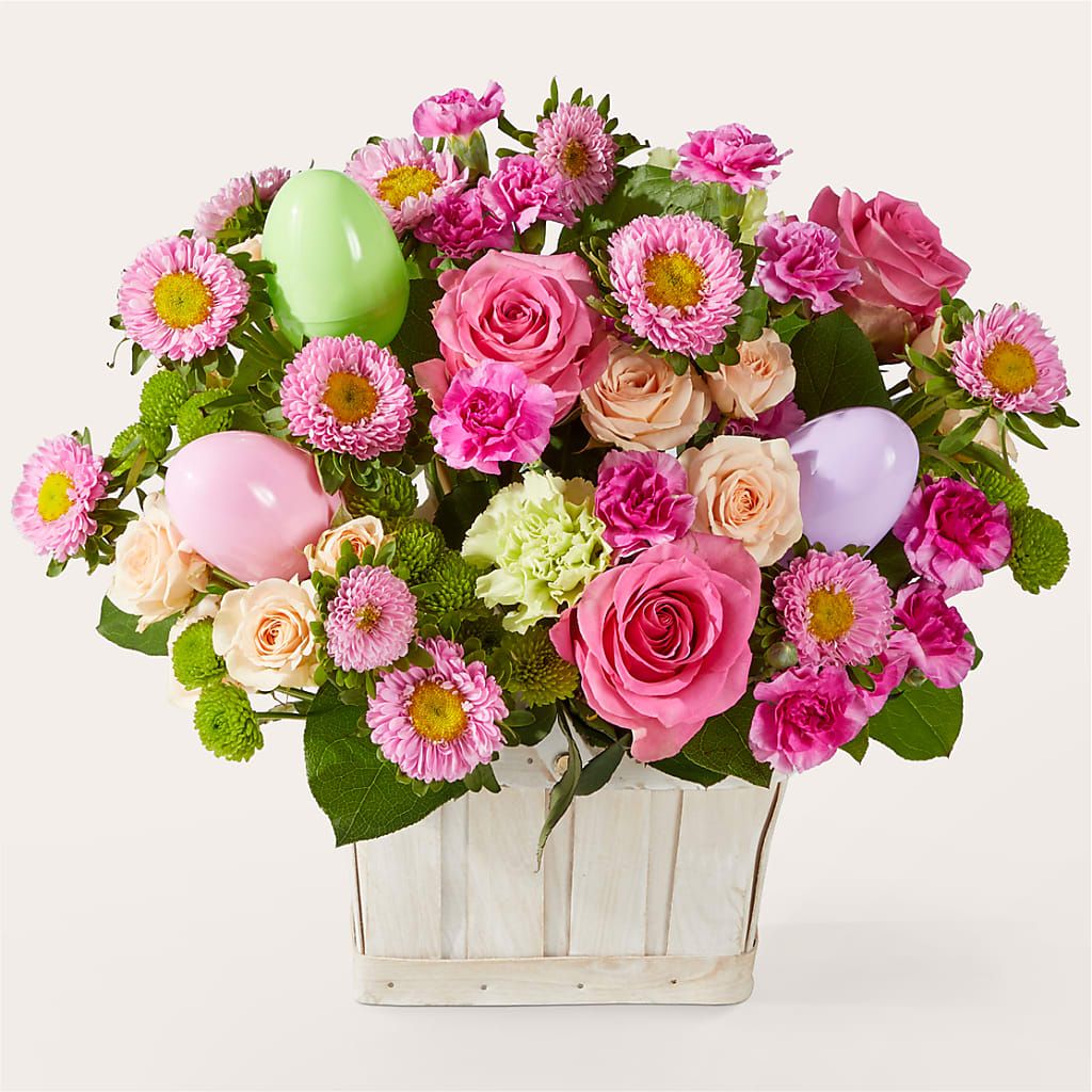 Get Eggcited Basket – Greater Wichita Flower Shop, Wichita KS