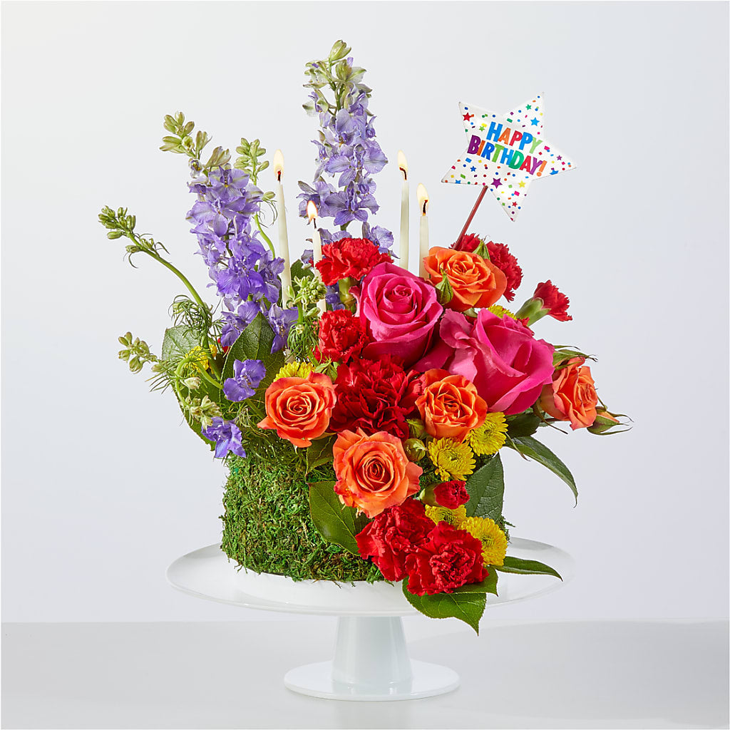 Best Year Yet Floral Cake – Greater Wichita Flower Shop, Wichita KS