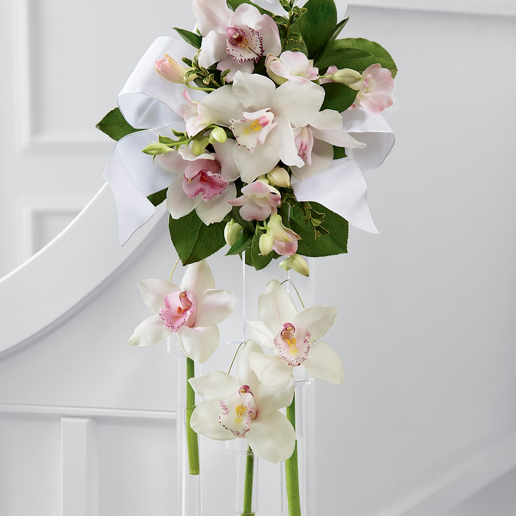 Perfect Entrance Pew Arrangement – Greater Wichita Flower Shop, Wichita KS