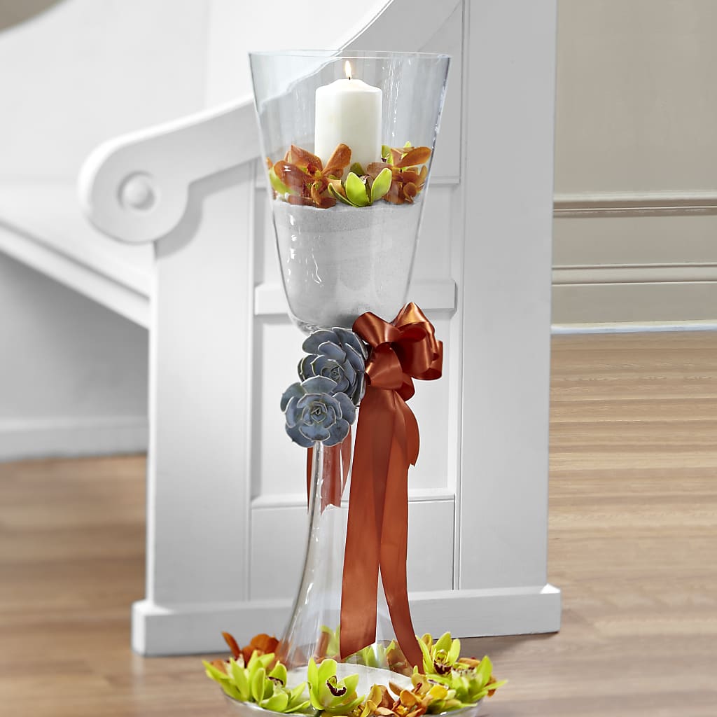 Matrimony Pew Decor – Greater Wichita Flower Shop, Wichita KS