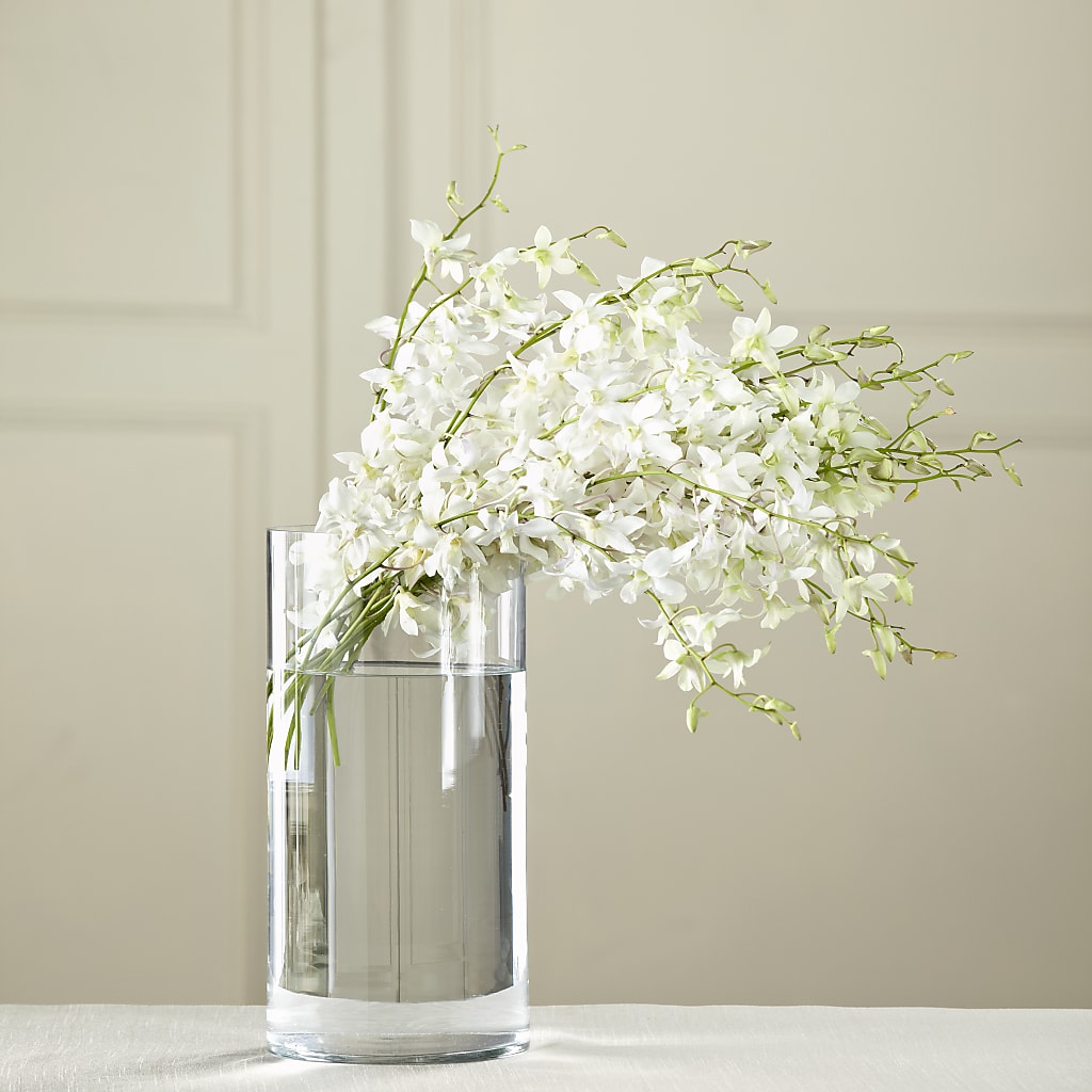 White Dendrobium Bouquet – Greater Wichita Flower Shop, Wichita KS