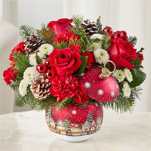 Christmas Carols Ornament –  Greater Wichita Flower Shop, Wichita KS
