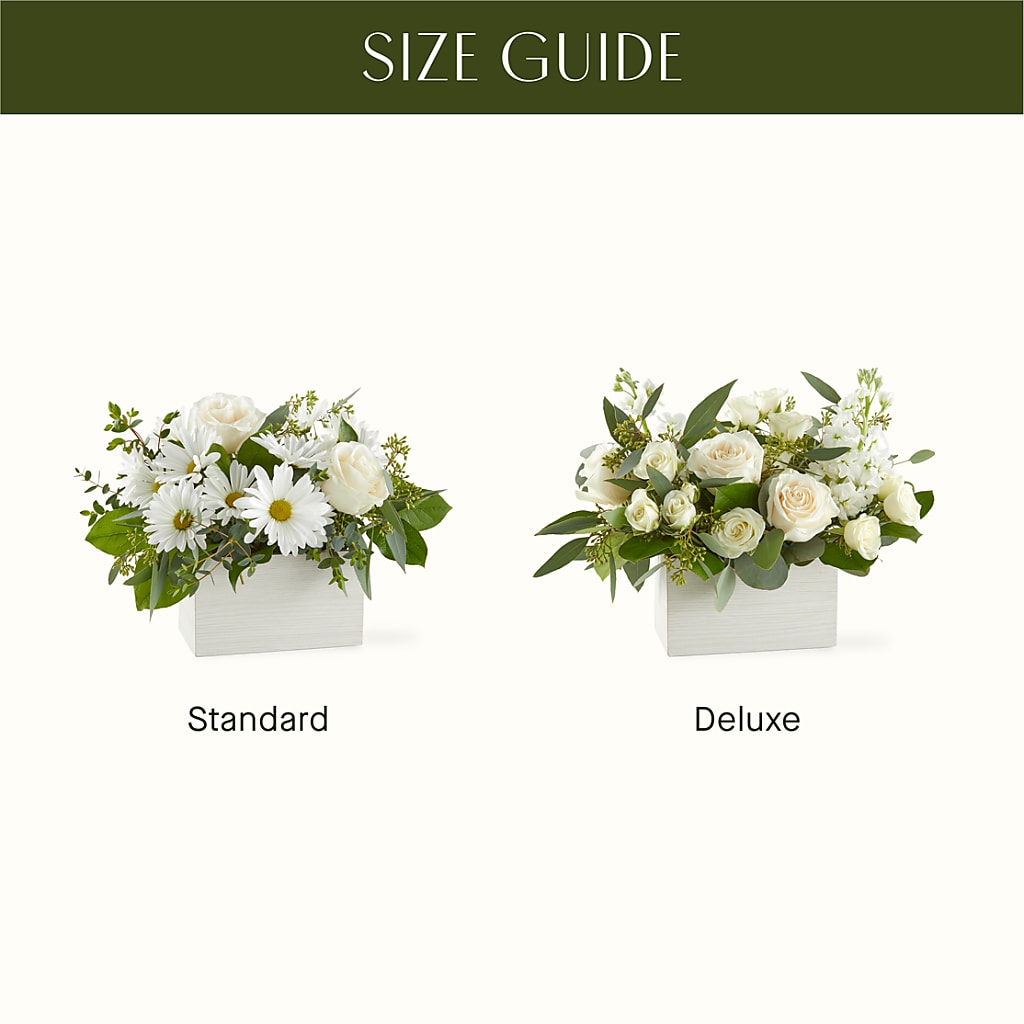 Fresh Linen Box Bouquet –  Greater Wichita Flower Shop, Wichita KS