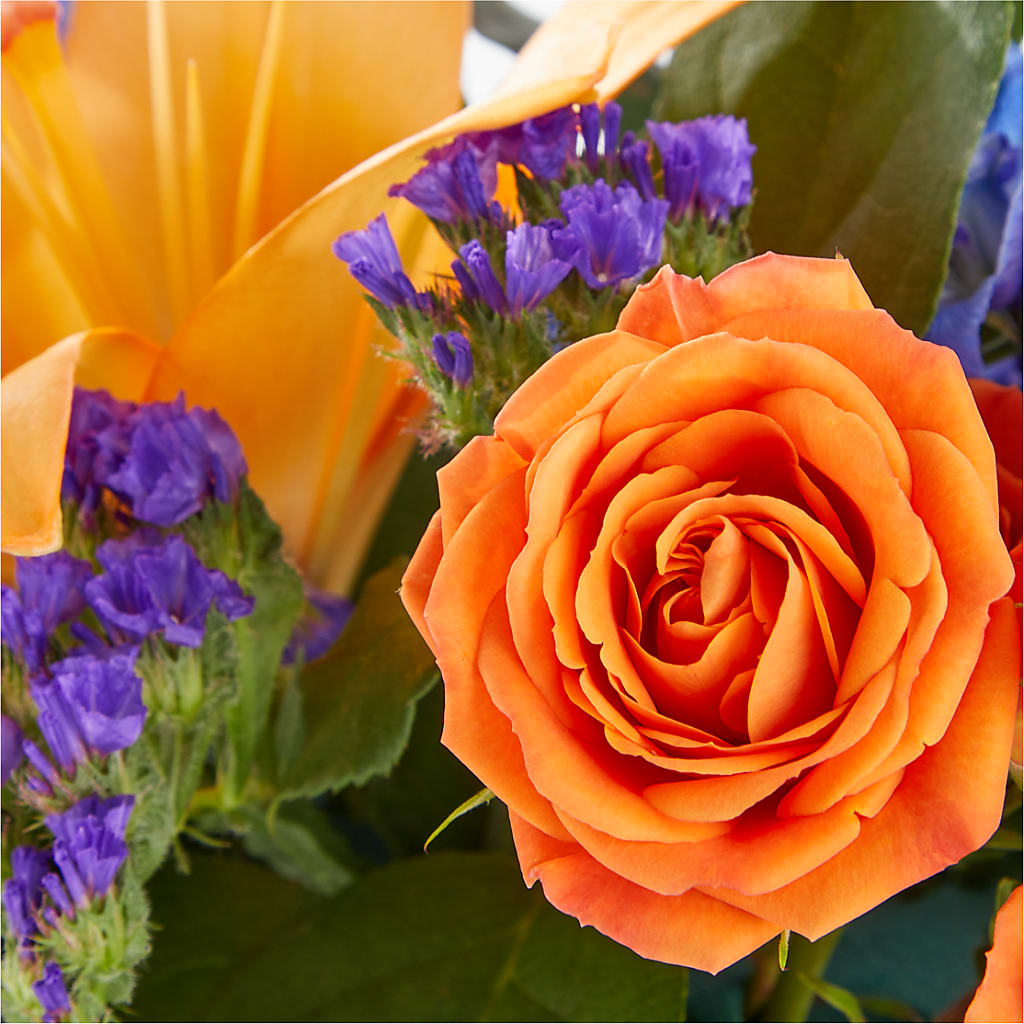Radiant Citrus Box Bouquet –  Greater Wichita Flower Shop, Wichita KS