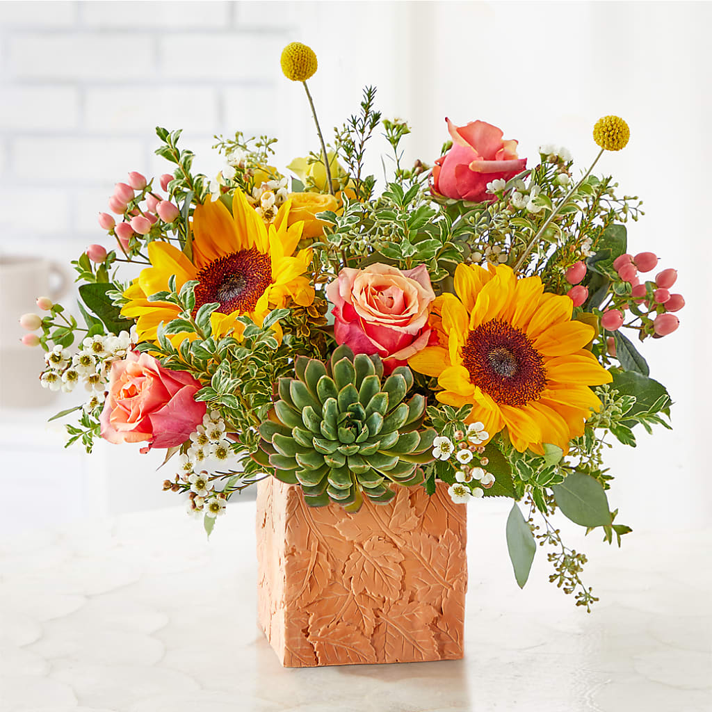 Sunflower Season Bouquet –  Greater Wichita Flower Shop, Wichita KS
